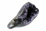 Wide, Sparkling Purple Amethyst Geode - Uruguay #379328-2